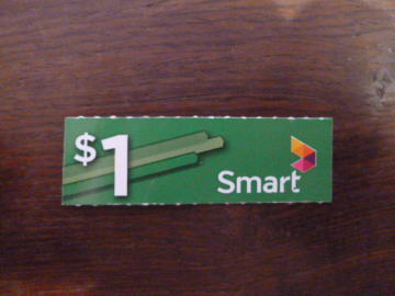 Smartのプリペイドカード