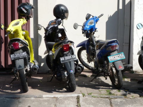 インドネシアのバイク
