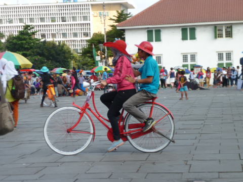 インドネシアの自転車