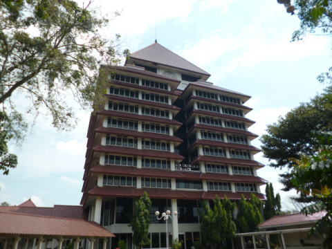 インドネシア大学の校舎