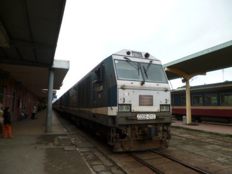 サイゴン発ハノイ行きSE2の機関車