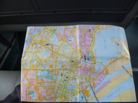 ハノイ市の地図