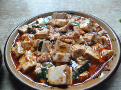 成都の麻婆豆腐